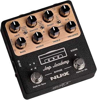 Amazon.com: NUX NGS-6 Amp Academy Amp Modeler Guitar Pedal 1024