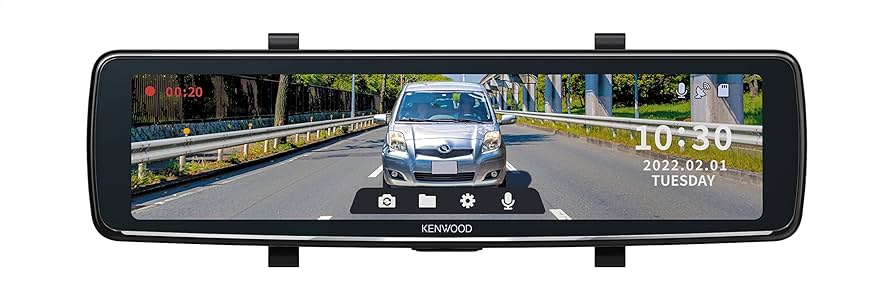 Amazon | ケンウッド ドライブレコーダー DRV-EMN5700 ミラー型