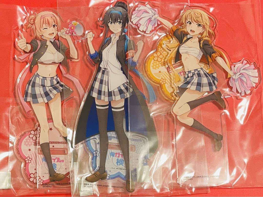 Amazon.co.jp: 俺ガイル 定 アクリルスタンド 由比ヶ浜結衣 雪ノ下雪乃