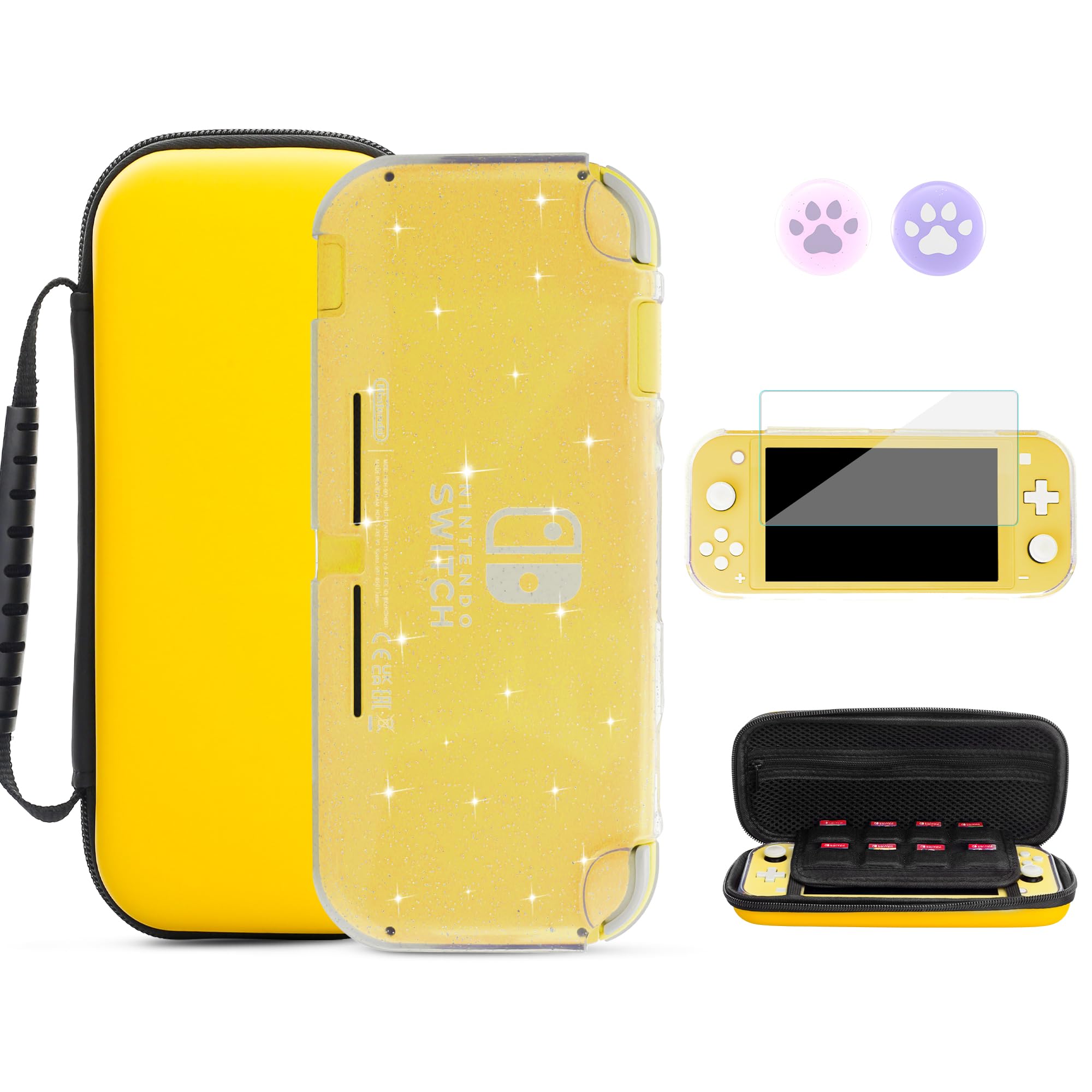 Nintendo Switch Lite 本体 イエロー +ケース Amazon.com: For