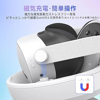 Amazon.co.jp: PRISMXR VR用充電ドック Quest3Sと互換性ありドック