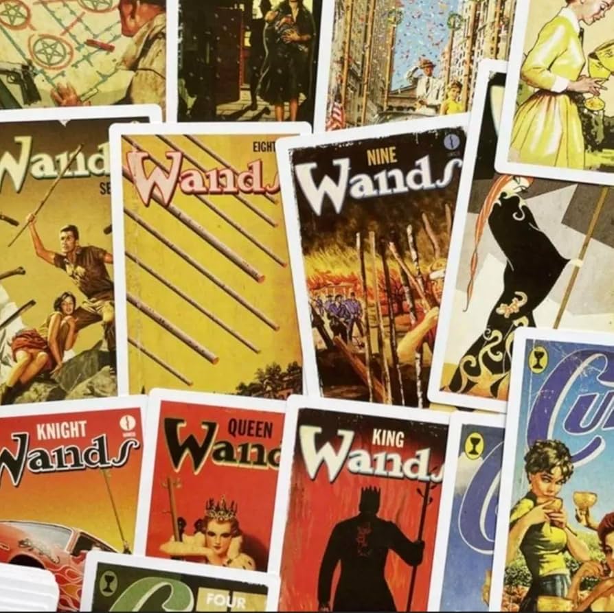 Amazon.co.jp: THE PULP TAROT レトロなポップアートタロットカード