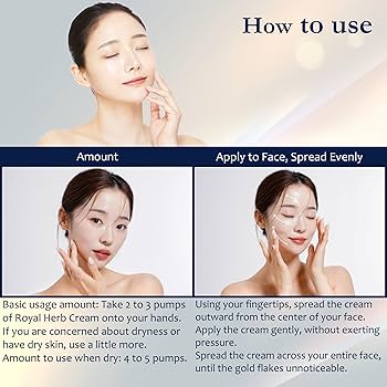 Amazon.com: ROYAL HERB EX CREAM Face, Neck and Décolleté