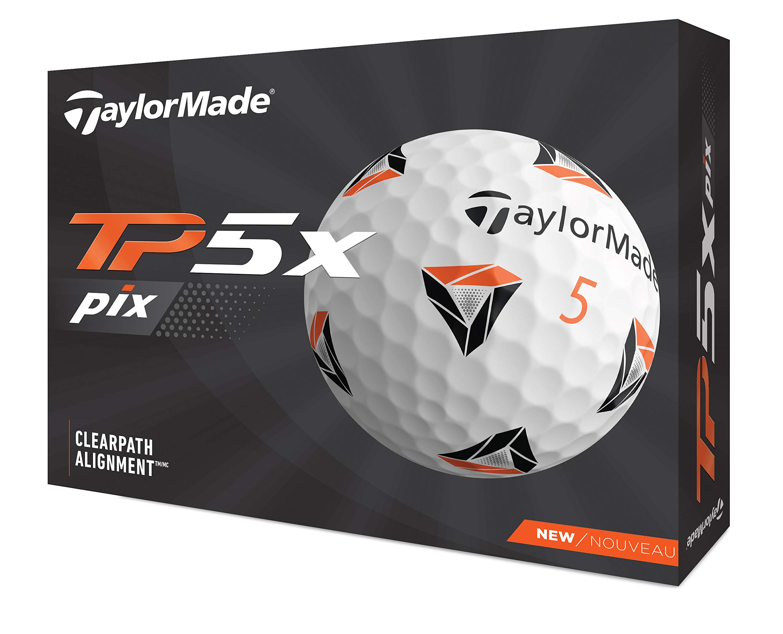2021 TaylorMade TP5x Pix 2.0 Golf Balls, Standard Balls - Amazon
