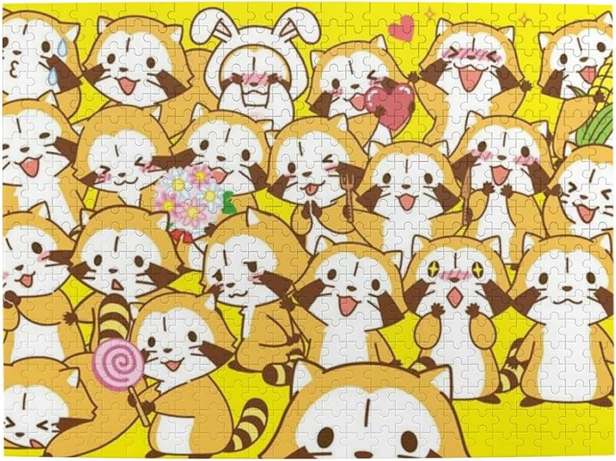 Amazon.co.jp: あらいぐまラスカル アニメ ジグソーパズル 500 ピース