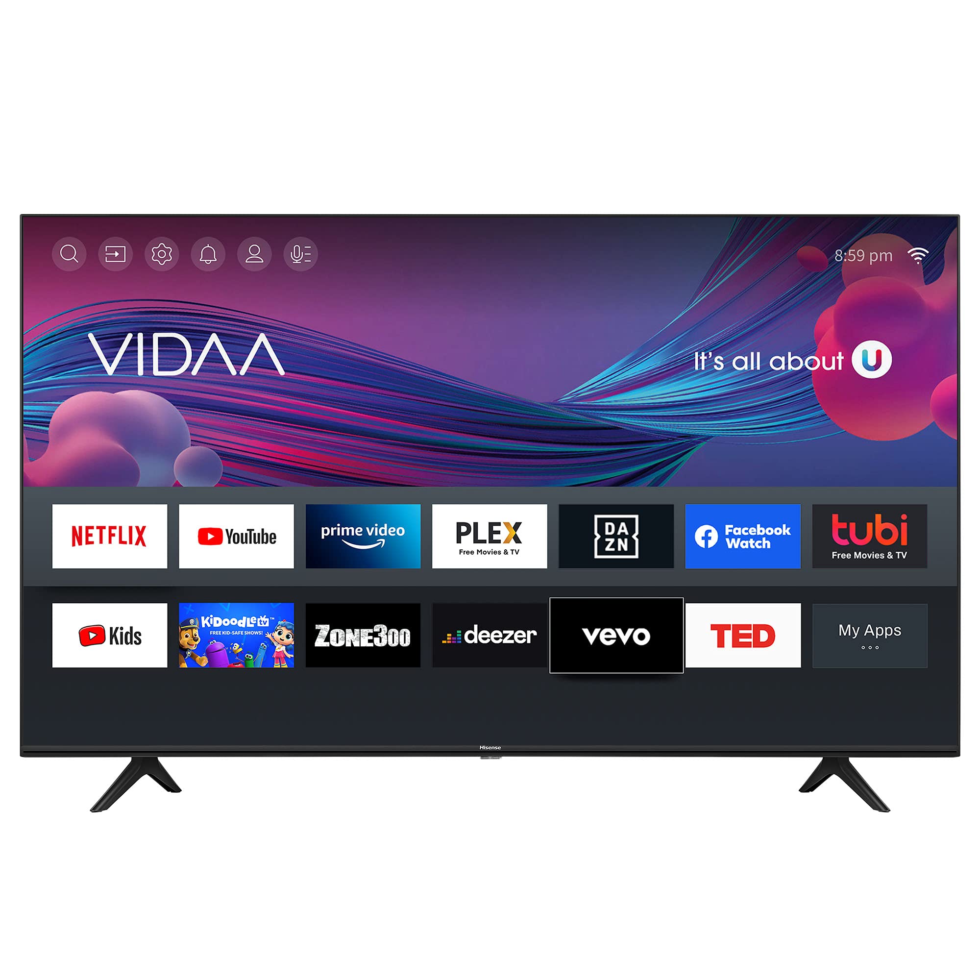 Hisense 43A4GV - 43 inch Smart Full HD TV 1080P VIDAA Television