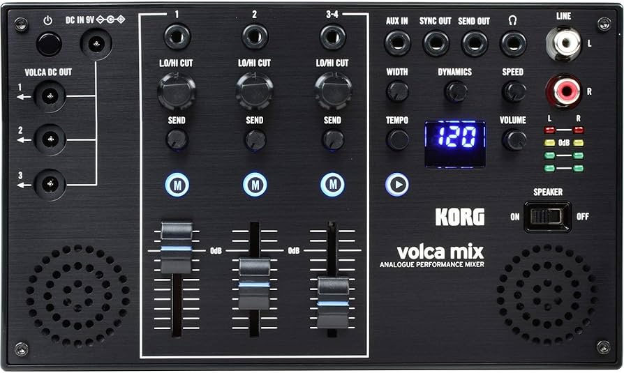 Amazon.com: Korg Volca Mix Analogue Perfomance Mixer Four Channel