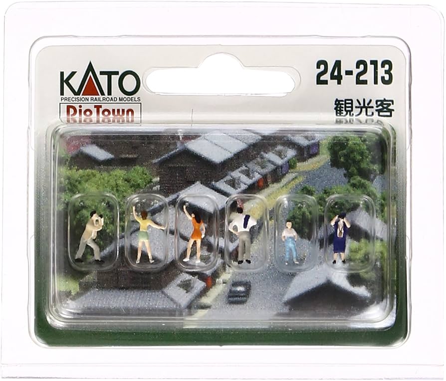 Amazon.co.jp: KATO Nゲージ 観光客 24-213 ジオラマ用品 : ホビー