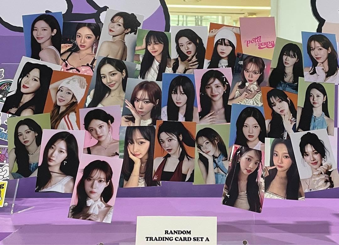 Amazon.co.jp: aespa potd 展示会 MD ランダムトレカ カリナ 2枚セット