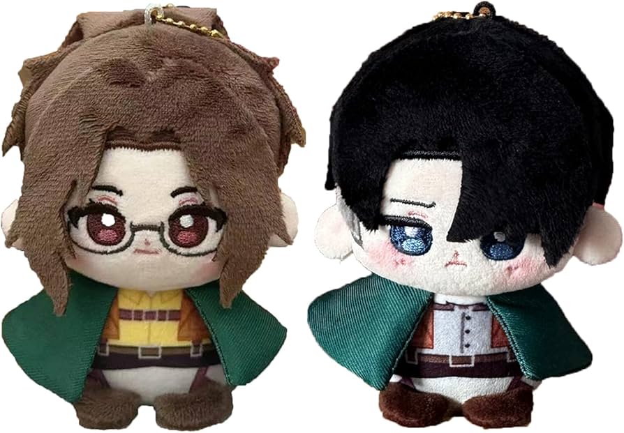 Amazon.co.jp: 進撃の巨人 ぬいぐるみ リヴァイ ハンジ 人形 縫い包み