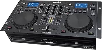 Amazon | GEMINI MP3 / CD DJ ワークステーション デュアルCDJ PLAYER+
