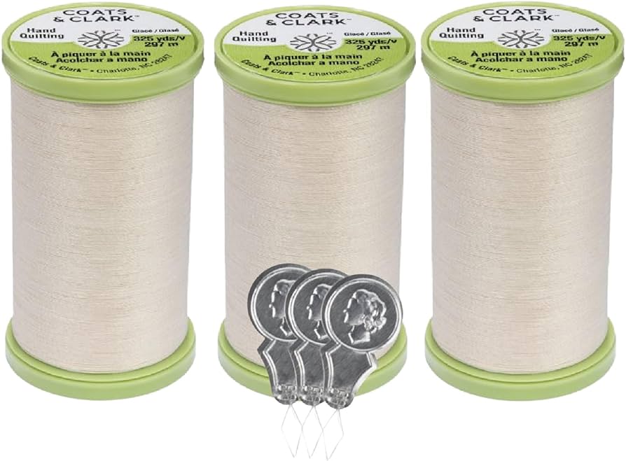 Amazon.com: Coats & Clark Hand Quilting Sewing Thread Cotton