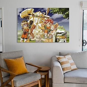 Amazon.co.jp: クロノ・トリガー アートパネル ポスター キャンバス