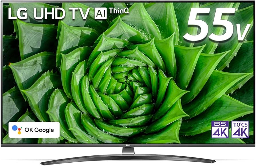Amazon.co.jp: LG 55 LCD TV with Built-in 4K Tuner 55UN8100PJA IPS
