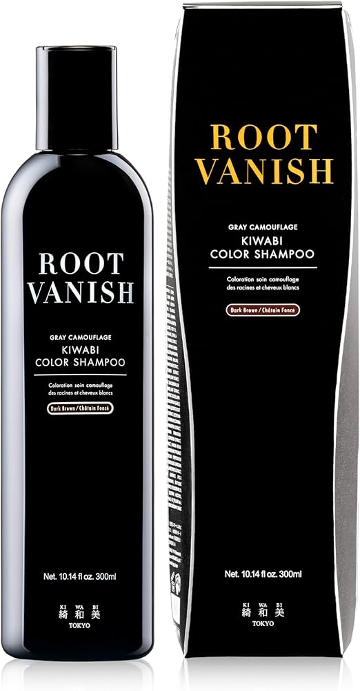 Amazon | 綺和美 KIWABI ROOT VANISH カラーシャンプー ダークブラウン
