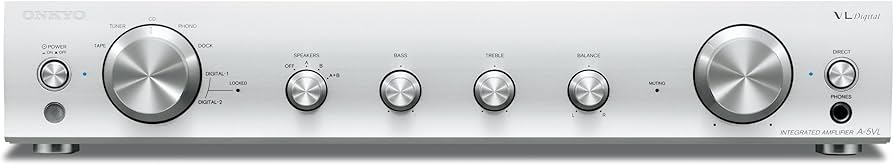Amazon.co.jp: ONKYO プリメインアンプ 90W+90W(4Ω) A-5VL(S) シルバー