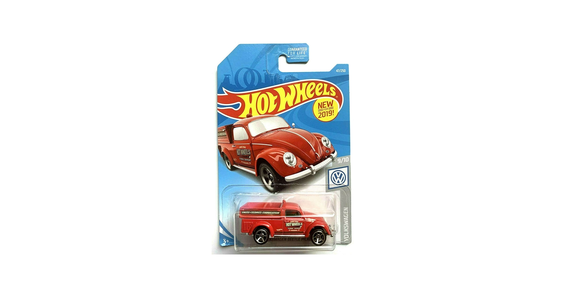 Amazon.com: DieCast Hot Wheels '49 Volkswagens Beetle Pickup (Red