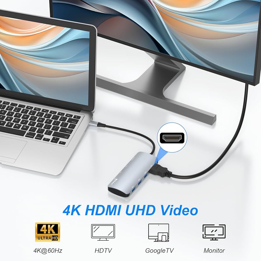 Amazon | Suejezt USB Cハブ 8イン1 10Gbps USB Cマルチポート