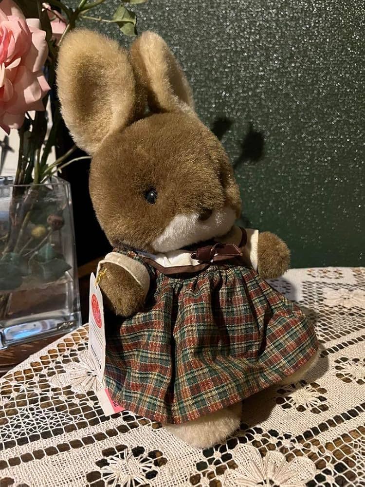 Amazon.co.jp: サンアロー うさぎ ぬいぐるみ 昭和レトロ 当時物