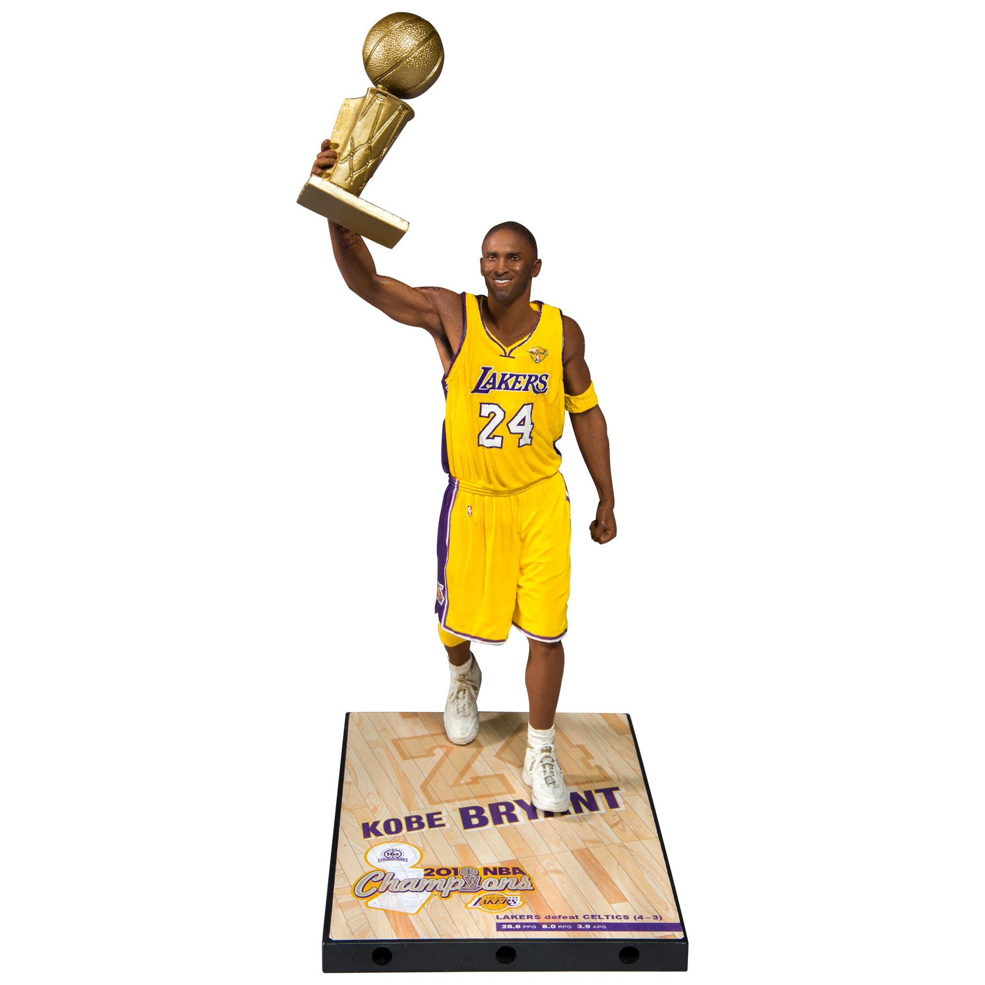 Amazon.com: McFarlane Toys Kobe Bryant 2010 NBA Finals Action