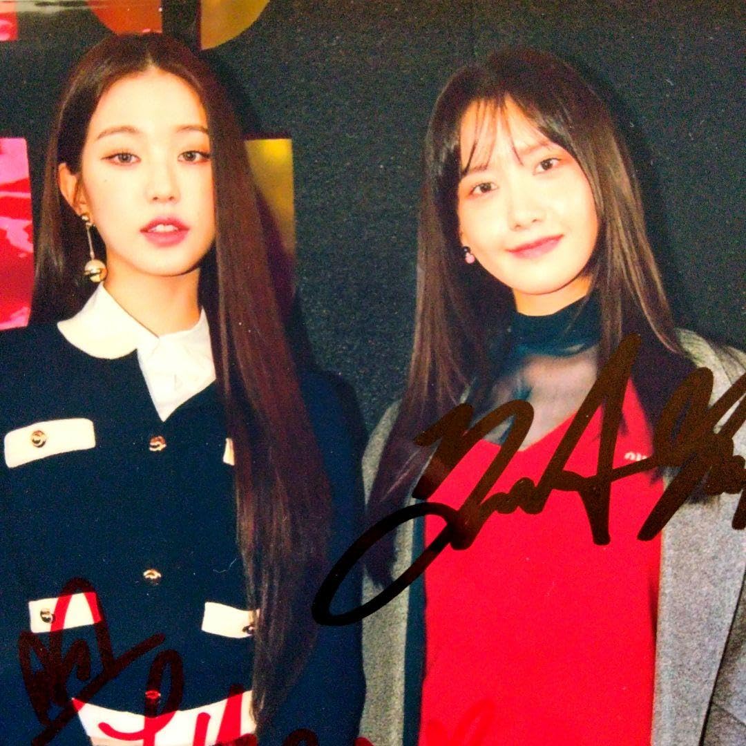 Amazon.co.jp: チャン ウォニョンとユナ直筆サイン入り2Lサイズ写真