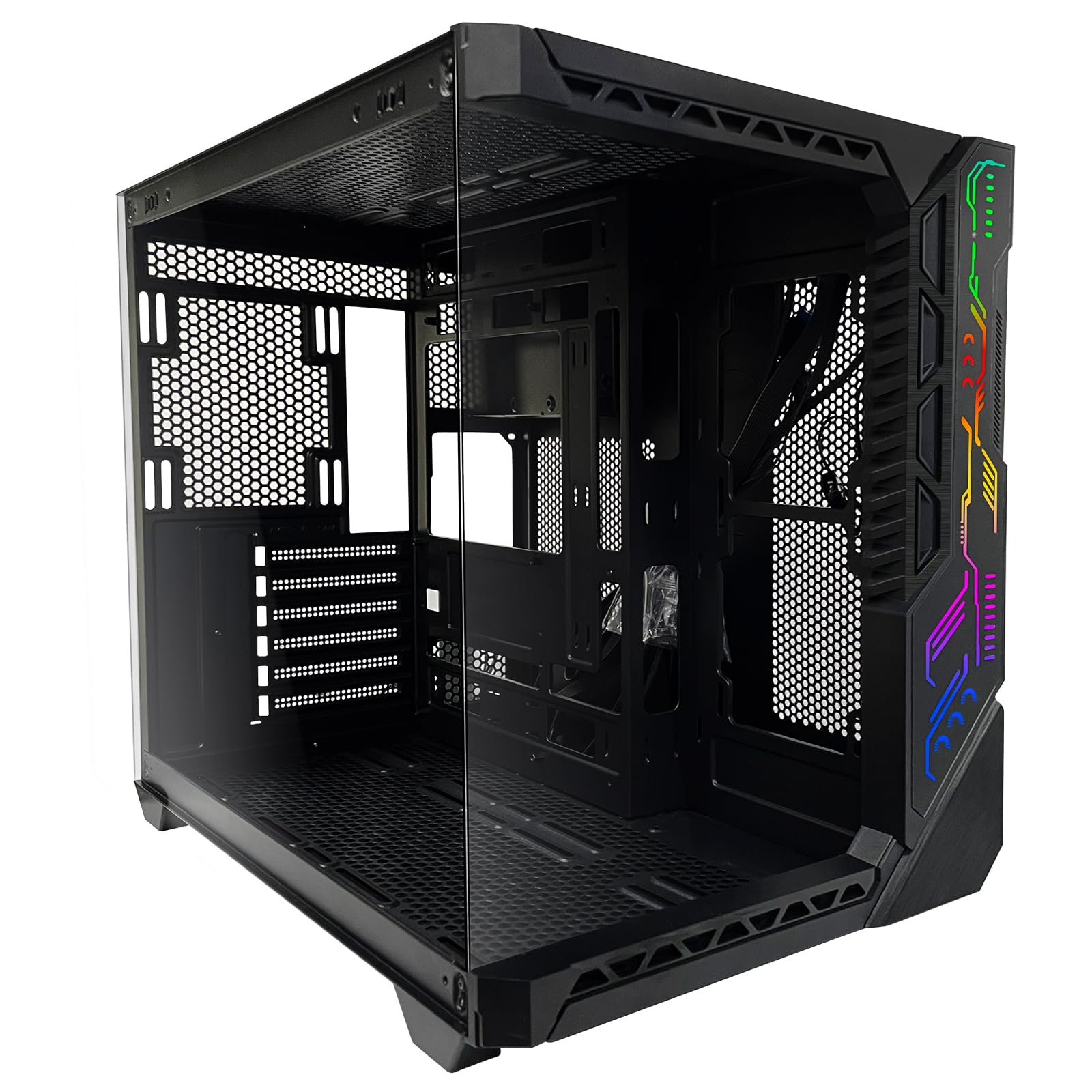 Amazon.co.jp: SZSKYING ゲーミングPCケース ATXマザーボード、タイプC