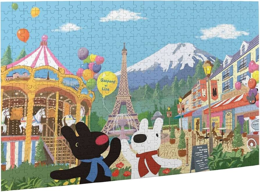 Amazon.co.jp: リサとガスパール ジグソーパズル500ピース