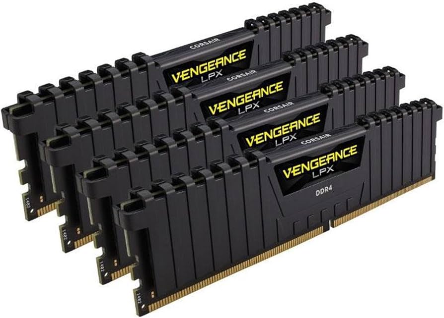 Corsair Vengeance LPX 64GB (4x16GB) DDR4 3000 (PC4-24000) C16 1.35