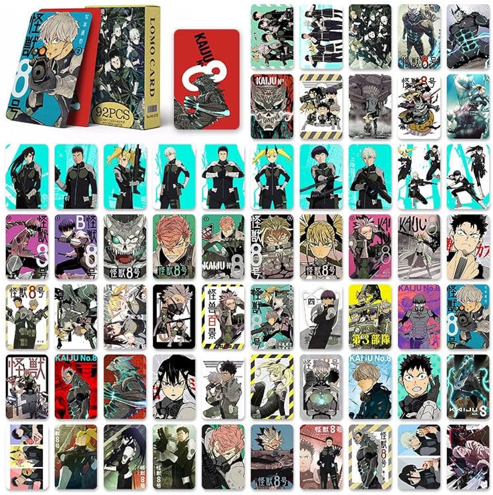 Amazon.co.jp: 怪獣8号 キャラクター フォトカード トレカ カード