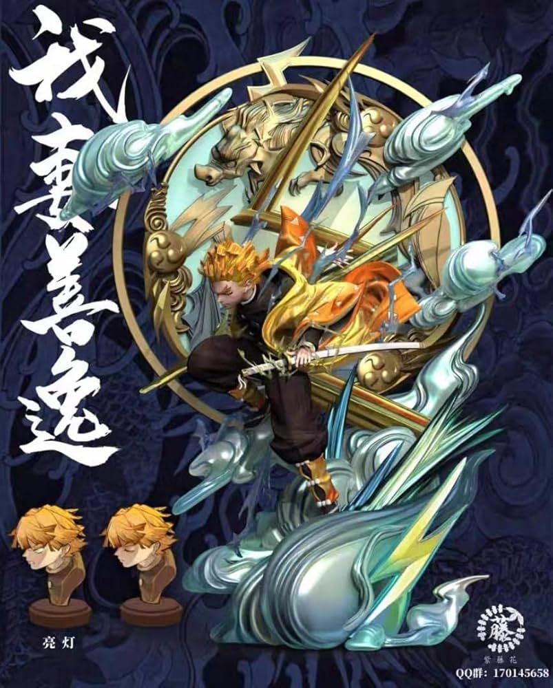 Amazon.co.jp: 鬼滅 我妻善逸 雷の呼吸 フィギュア ガレージキット GK