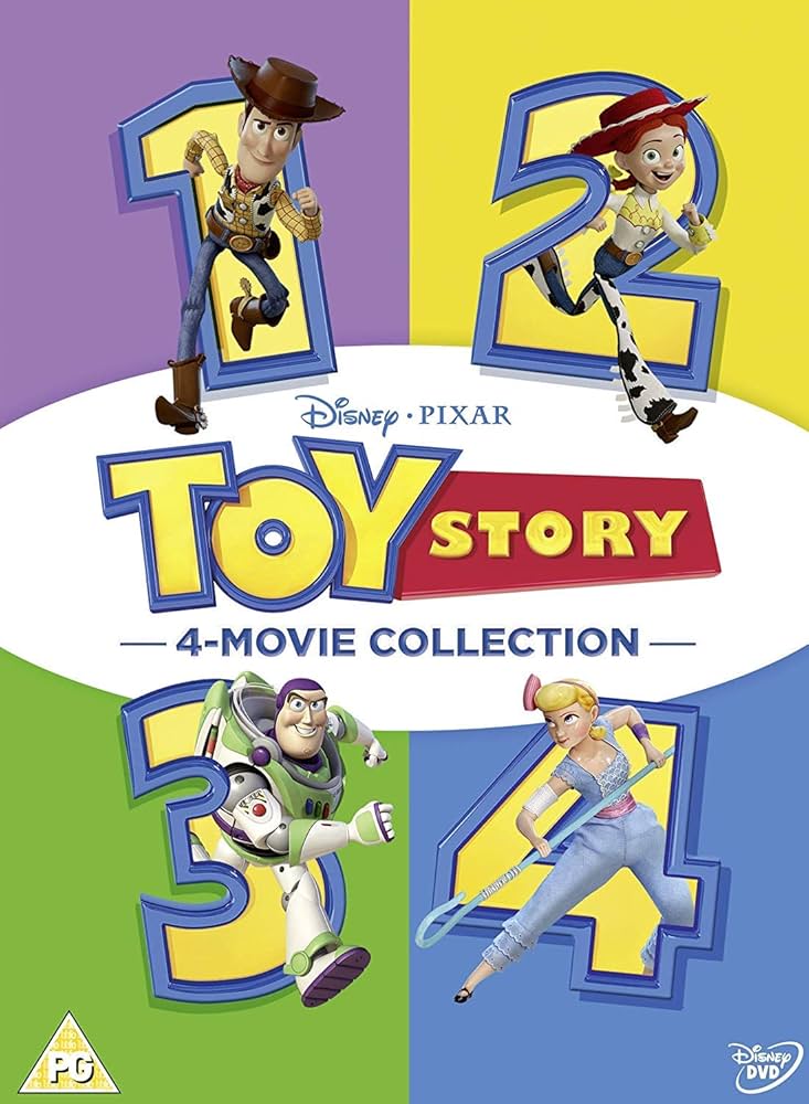 Amazon.co.jp: Disney & Pixar's Toy Story 1-4 Boxset [DVD] [2019] : DVD