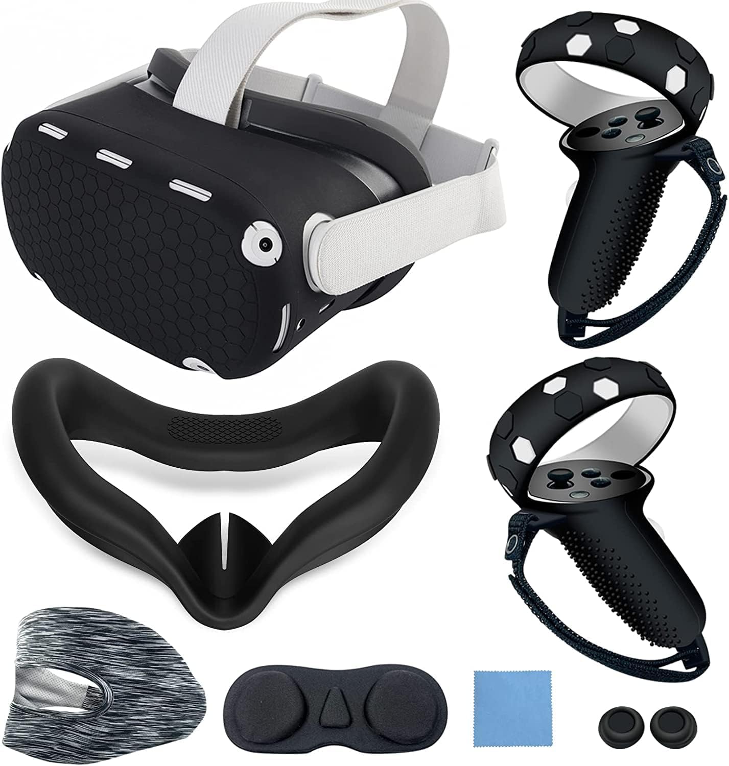 Amazon.com: JYMEGOVR for Oculus Quest 2 Silicone Cover, Protective