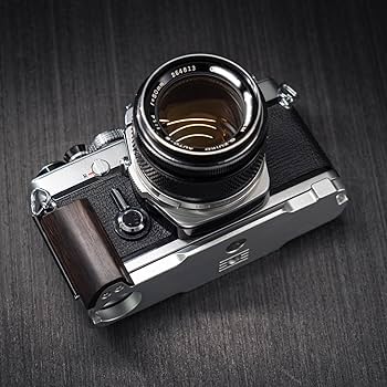 Amazon | Iborrys レトロ実木 カメラグリップ 、対応 Olympus