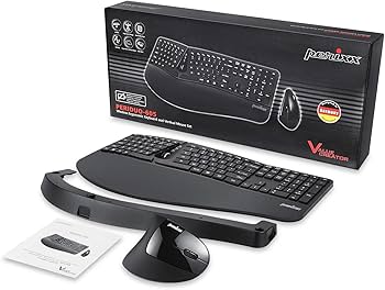Amazon.com: Perixx Periduo-605, Wireless Ergonomic Split Keyboard