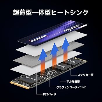 Amazon | fanxiang S880 M.2 SSD 2TB NVMe 2280 最大7450MB/s PCIe