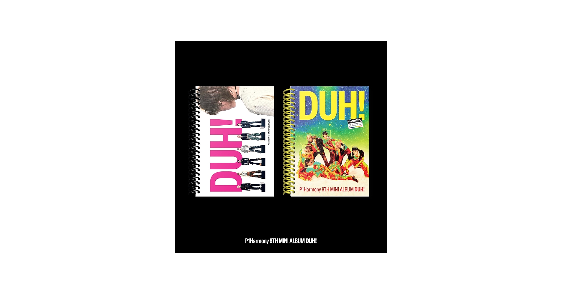 Amazon.co.jp: 【2種セット】P1Harmony 8th Mini Album /DUH!(CD) (2種