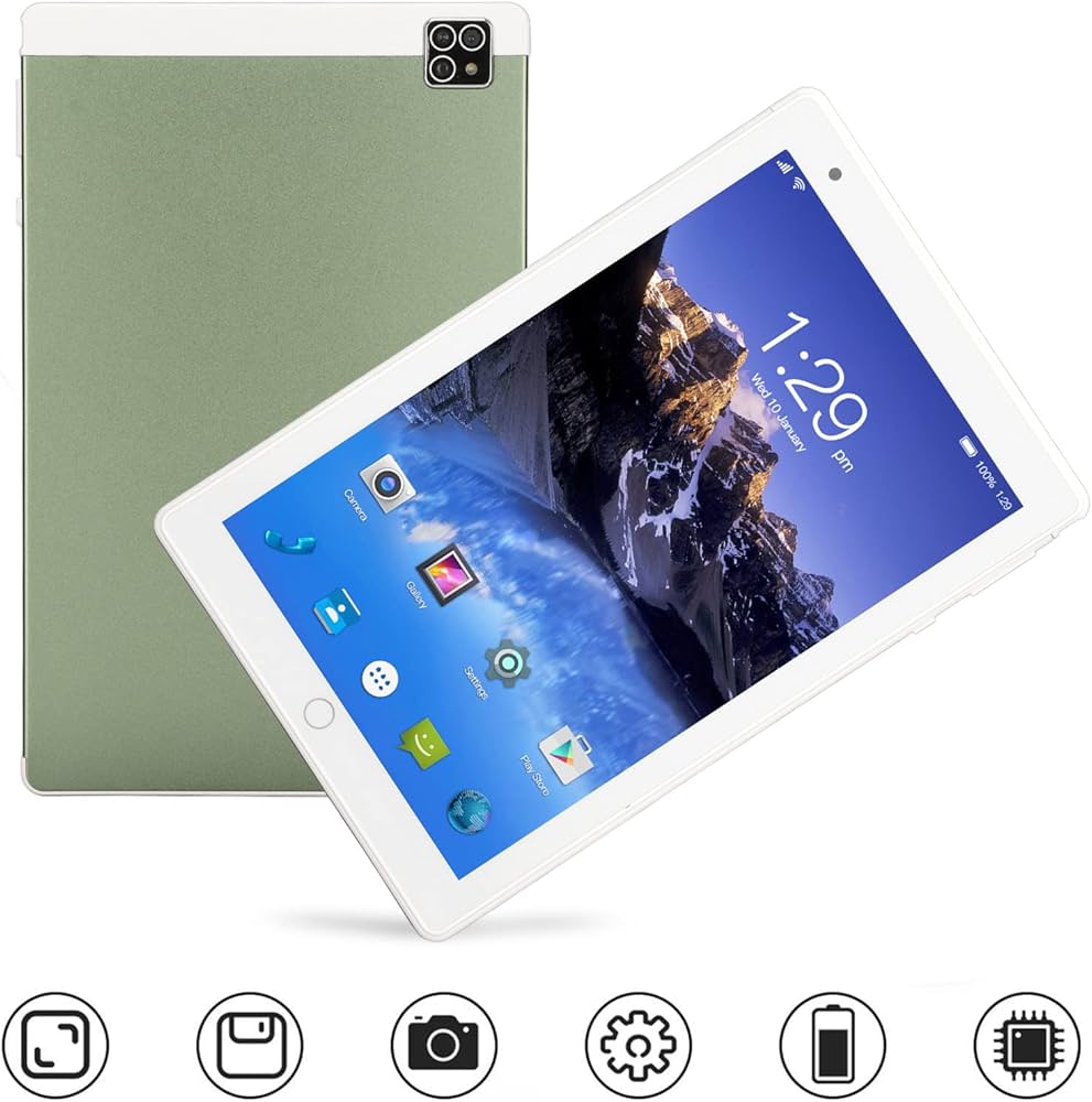 Amazon.co.jp: 8 インチ Android 10 タブレット PC、4GB RAM 64GB ROM