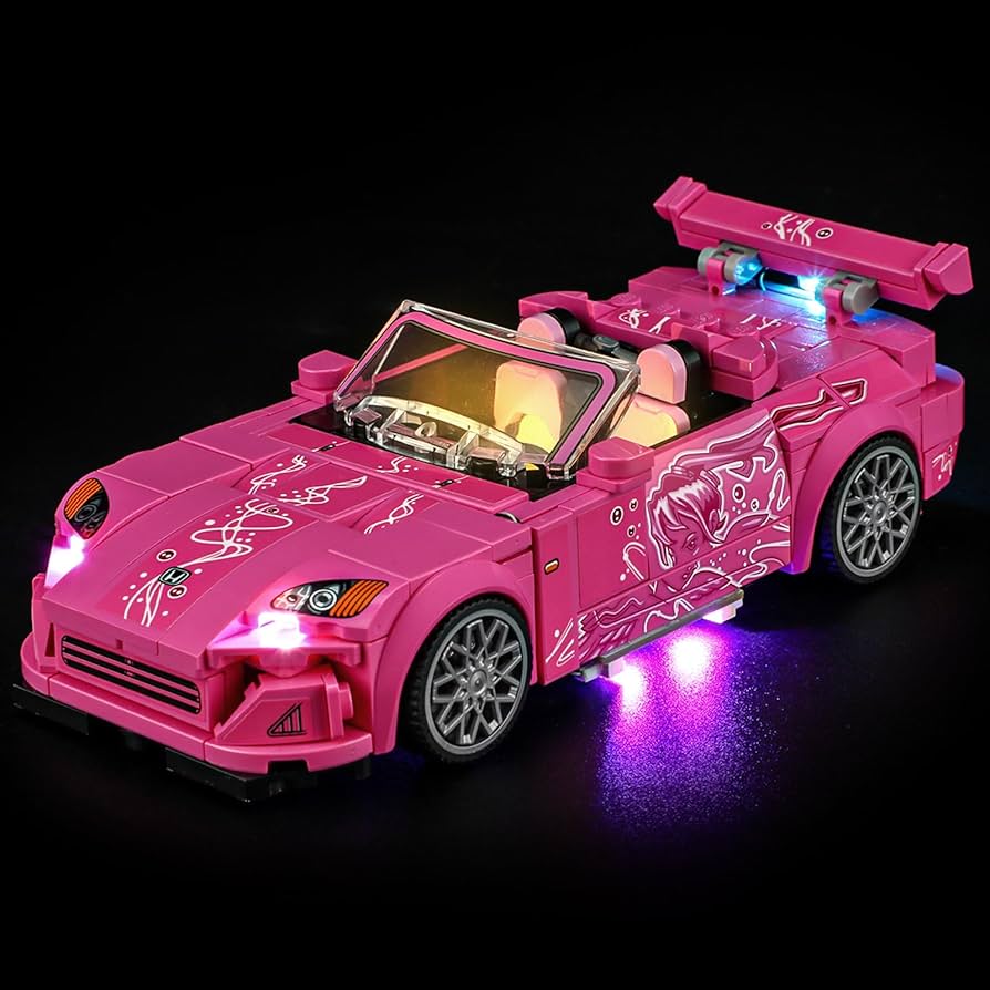 BRIKSMAX Kit de luz para Lego-77241 2 Fast 2 Furious Honda S2000