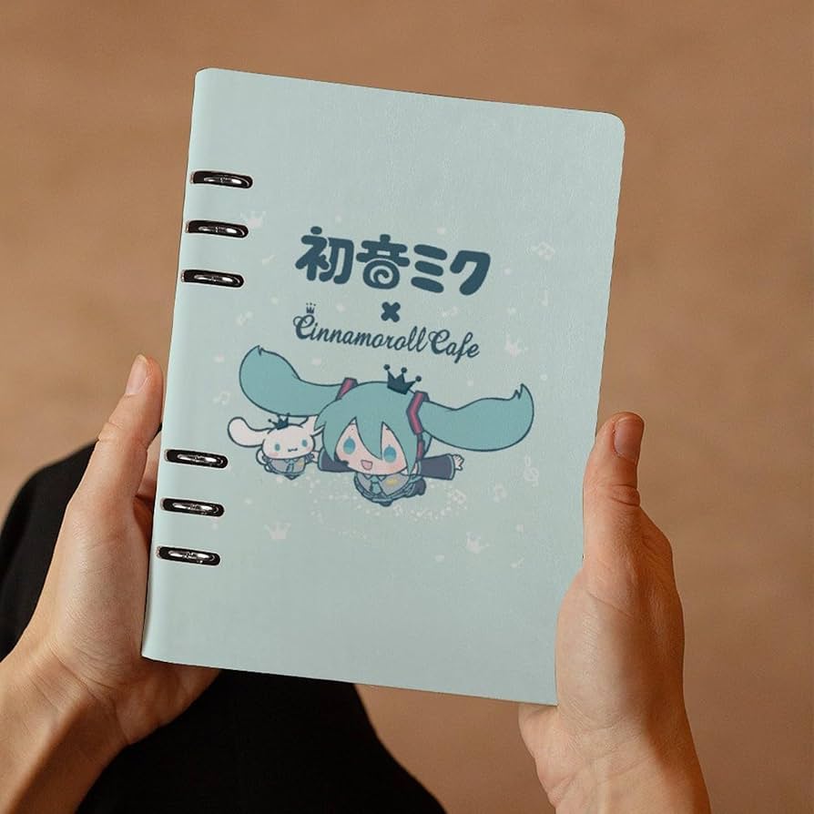 Amazon.co.jp: システム手帳 初音ミク Miku 美少女 萌え A5 6穴 ノート