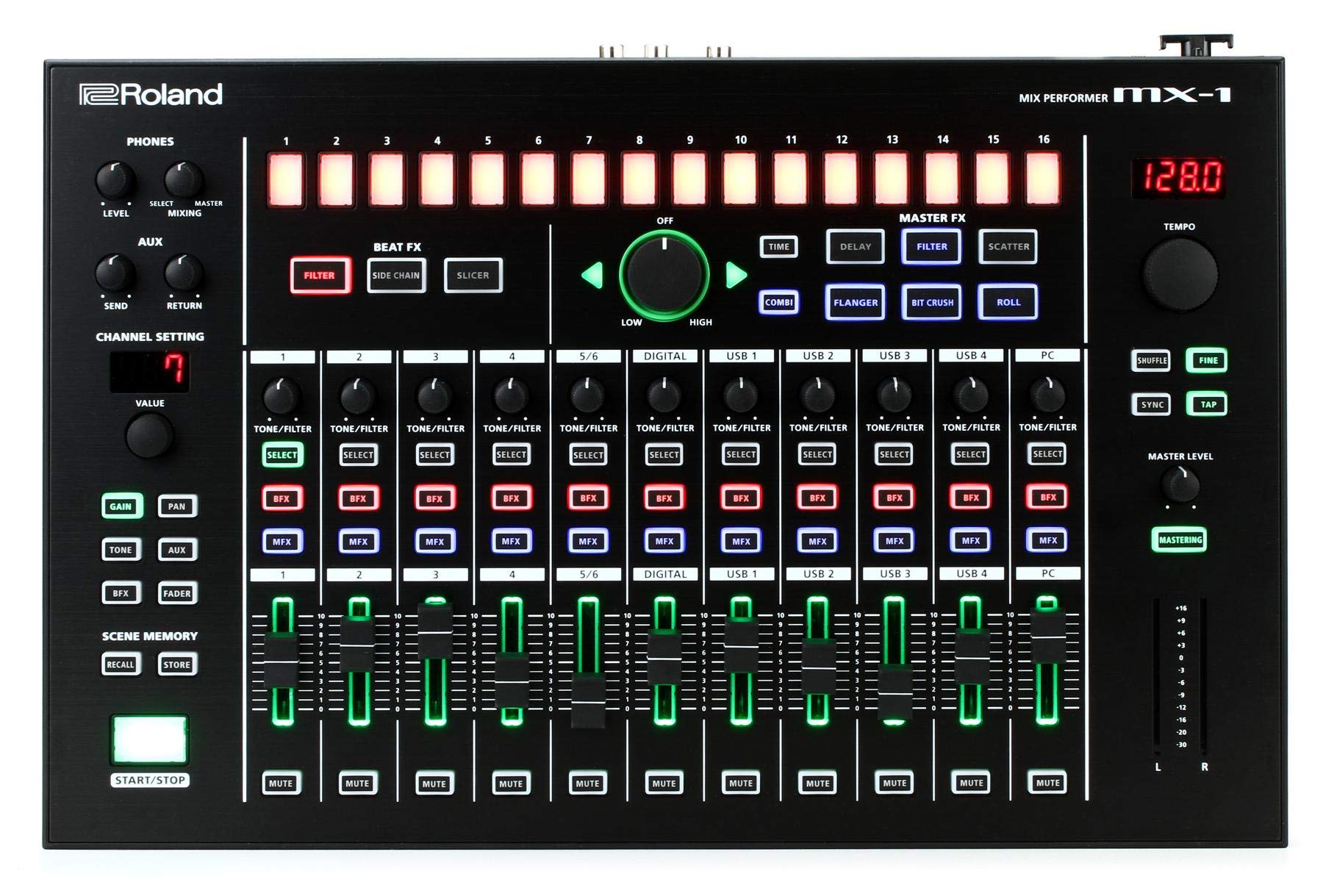 Roland MX-1 18 channels audio mixer - audio mixers (18 channels