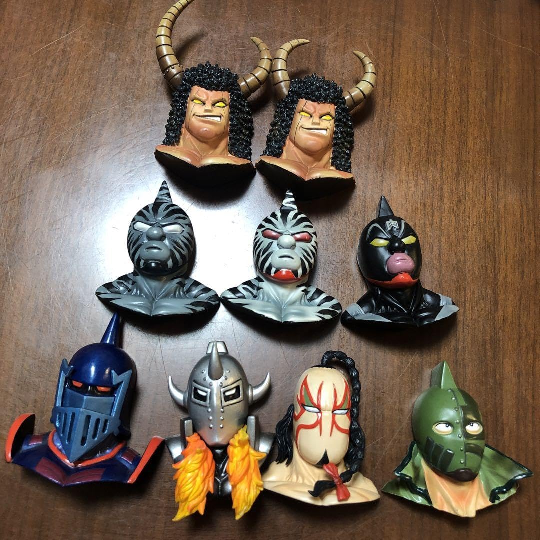 Amazon.co.jp: キン肉マン リアルマスク 磁石 マグネット 9個セット