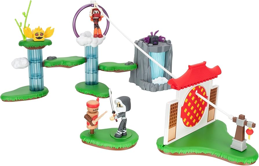 Amazon.com: DevSeries Ninja Legends Valley Playset Action-Packed