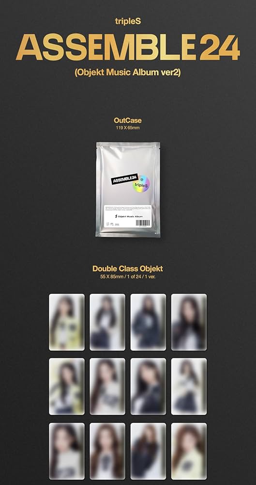 Amazon.co.jp: tripleS ASSEMBLE24 1st Album Objekt Music Album ver2