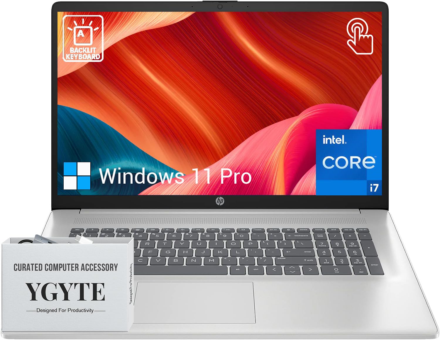 Amazon.co.jp: HP 17 タッチスクリーンノートパソコン。17.3インチHD+