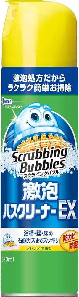 Amazon.co.jp: スクラビングバブル 激泡バスクリーナーEX エアゾール