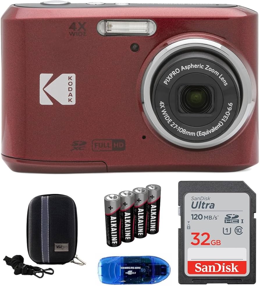 Amazon.com : KODAK Pixpro FZ45 Digital Camera Bundle, Includes