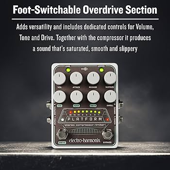 Amazon.com: Electro-Harmonix Platform Compressor & Limiter Pedal