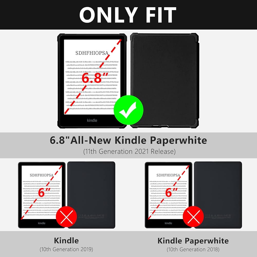 Amazon.com: FUWANG Kindle Paperwhite Case for 6.8