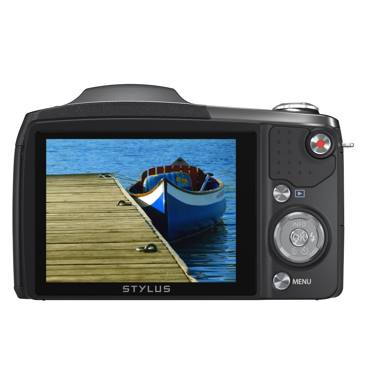 Amazon.co.jp: OLYMPUS SZ-16 BLK Digital Camera STYLUS SZ-16