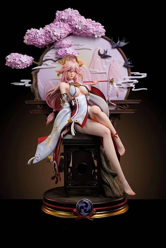 Amazon | 八重神子 やえみこ フィギュア 下着Ver. 1/4スケール 塗装